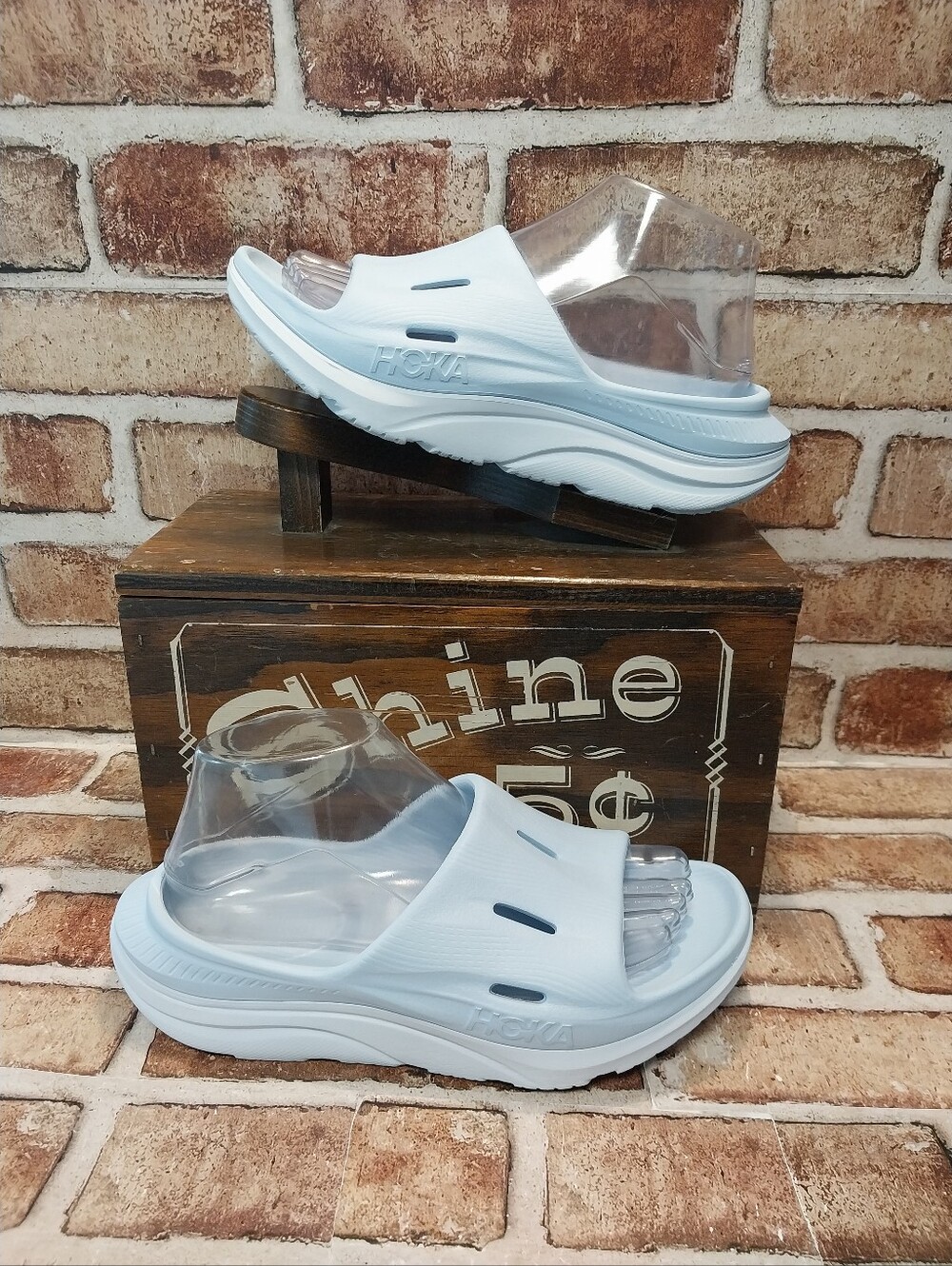 Pre-owned Hoka One One Recovery 3 Slides
